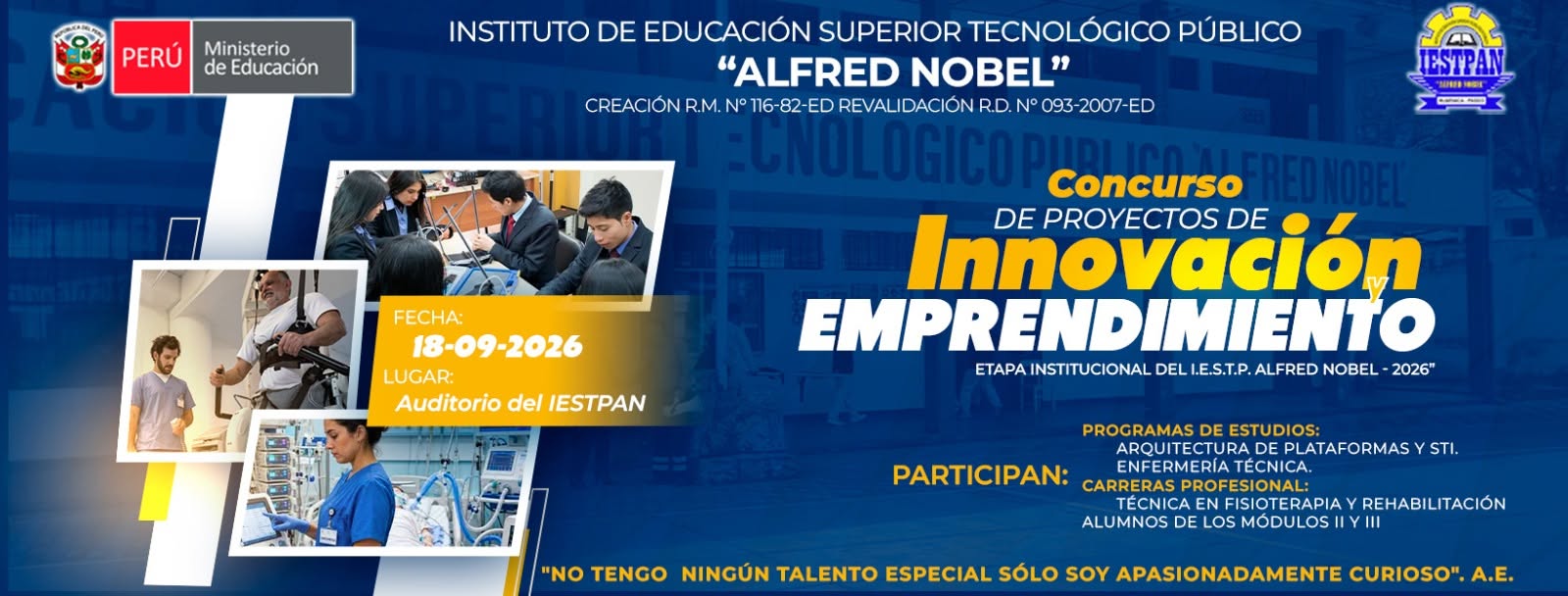 Actividad institucional
